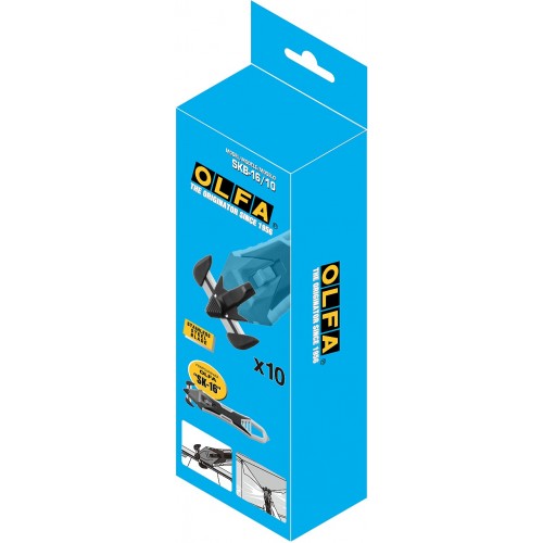 OLFA 10 шт., лезвие для ножа SK-16 OL-SKB-16/10