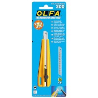 OLFA 9 мм, сегментированное лезвие, трещеточный фиксатор, нож OL-300