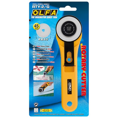 OLFA 45 мм, нож с круговым лезвием OL-RTY-2/G