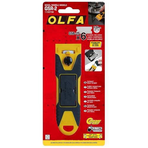 OLFA 40 мм, скребок компактный OL-GSR-2