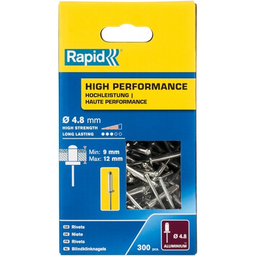 RAPID 4.8 x 16 мм, 300 шт, заклепка из алюминия 5001438