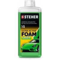 STEHER ULTRA ACTIVE FOAM, 1 л, концентрированный шампунь для минимоек универсальный (76051-1)