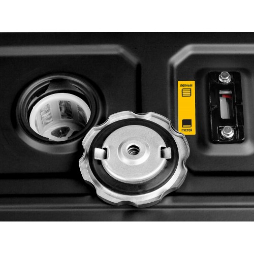 STEHER 6.5/7 кВт, однофазный, синхронный, щеточный, с электростартером, бензиновый генератор GS-8000Е