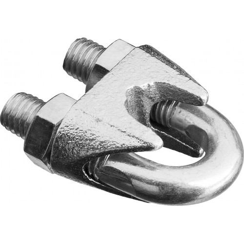 STAYER 19 мм, 8 шт., зажим троса DIN 741 30535-19