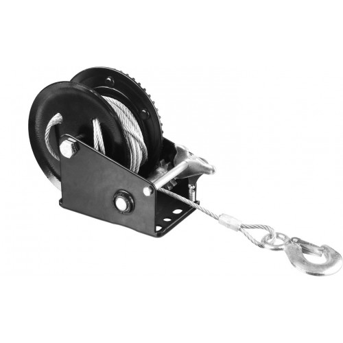 STAYER 0,9 т, 8 м, тяговая, тросовая, лебедка ручная барабанная MAXPull 43112-0.9