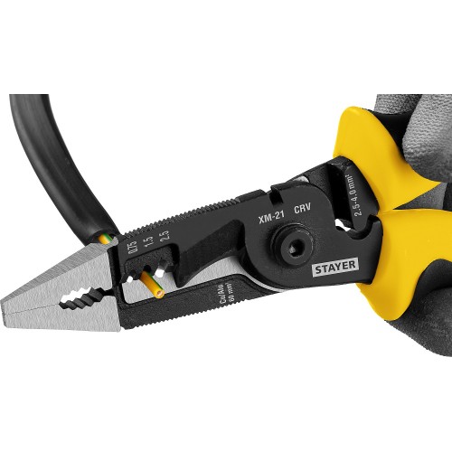 STAYER клещи многофункциональные XM-21 23342-21