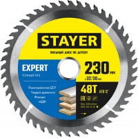 STAYER  230 x 32/30 мм, 48Т, диск пильный по дереву Expert 3682-230-32-48_z01