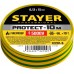 STAYER 15 мм х 10 м, не поддерживает горение, изоляционная лента пвх  Protect-10 12291-S