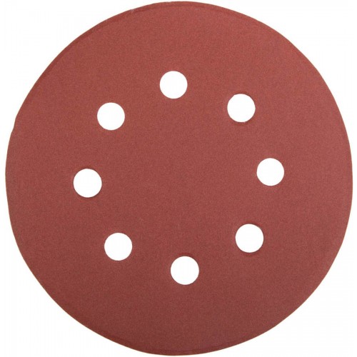 STAYER 8 отв., Р320, 125 мм, 5 шт., круг шлифовальный универсальный из абразивной бумаги 35452-125-320 Master