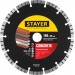 STAYER Ø 180Х22.2 мм, алмазный, турбо-сегментный, диск отрезной CONCRETE 3660-180_z02 Professional