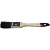 STAYER 20 мм, 3/4", щетина натуральная чёрная, деревянная ручка, кисть плоская UNIVERSAL-EURO 01022-020