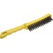 STAYER 4 ряда, пластмассовая рукоятка, стальная, щетка проволочная 35015-4