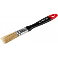 STAYER 20 мм, 3/4", щетина натуральная светлая, кисть плоская UNIVERSAL-PROFI 0104-020