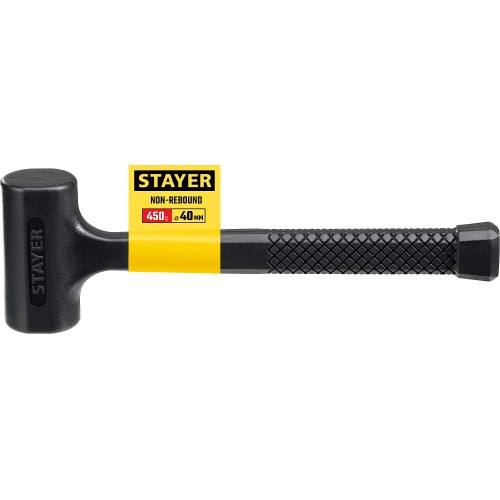 STAYER 450 г, 40 мм, облитый эластомером, безынерционный молоток 2042-450