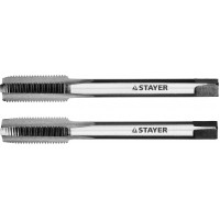 STAYER M10 х 1 мм, 2 шт., комплект метчиков MaxCut 28025-10-1.0-H2