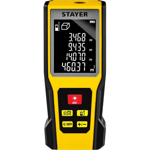 STAYER дальность 60 м, 5 функций, лазерный дальномер 34957_z01 Professional