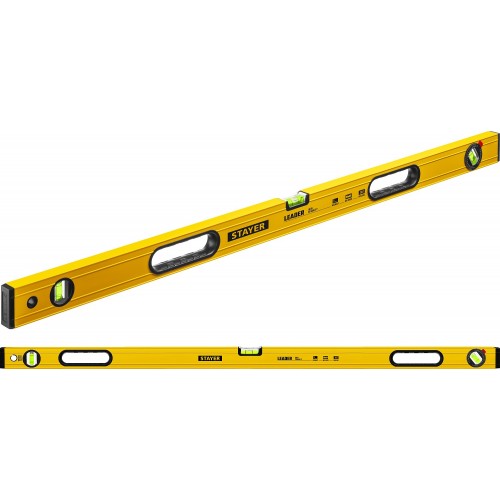 STAYER 1200 мм, уровень строительный фрезерованный LEADER 3466-120_z01