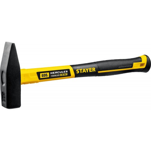 STAYER 600 г, с фиберглассовой рукояткой, молоток слесарный HERCULES 20050-06_z02