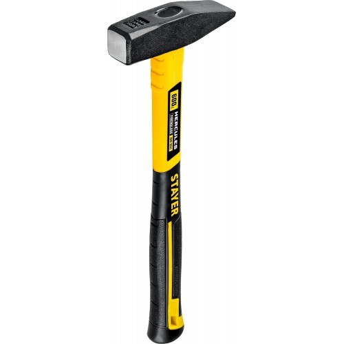 STAYER 600 г, с фиберглассовой рукояткой, молоток слесарный HERCULES 20050-06_z02