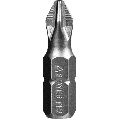 STAYER PH2, 25 мм, 10 шт., биты ProFix Phillips 26201-2-25-10_z01
