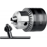 STAYER 16 мм, 1/2", ключ в комплекте, ударный, патрон для дрели 29055-16-1/2 Professional