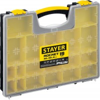 STAYER 16.5", 19 отделений, пластиковый, органайзер ROCKET-19 2-38032_z01