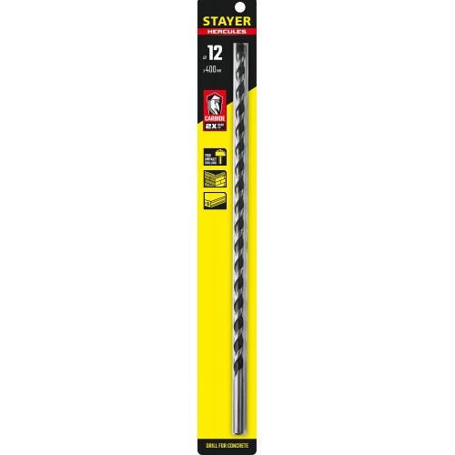 STAYER 12 x 400 мм, сверло по бетону HERCULES 2915-400-12_z01 PROFESSIONAL