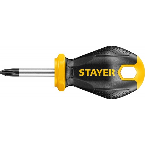 STAYER PH1x38 мм, отвертка с двукомпонентной рукояткой 2510-38-1_z03