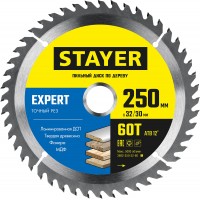 STAYER  250 x 32 мм, 60Т, диск пильный по дереву Expert 3682-250-32-60_z01