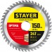 STAYER 150 x 20/16 мм, 24T, диск пильный по дереву OPTIMA 3681-150-20-24_z01 Master
