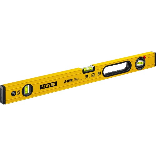 STAYER 600 мм, уровень строительный фрезерованный LEADER 3466-060_z01