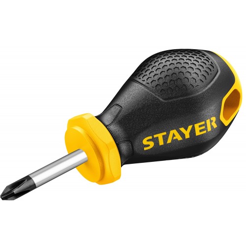 STAYER PH1x38 мм, отвертка с двукомпонентной рукояткой 2510-38-1_z03
