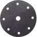 URAGAN 9 отв., P100, 150 мм, 50 шт., круг шлифовальный универсальный водостойкий на липучке 907-44114-100-50