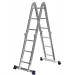 СИБИН число ступеней 4 х 3, алюминий, максимальная нагрузка 100 кг, лестница-трансформер 38851