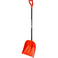СИБИН 410x415 мм, пластиковая, алюминиевый черенок, оранжевая, лопата снеговая 421845