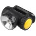 СВЕТОЗАР 1,5 В, 4хAA, черный/желтый, криптоновая лампа, с магнитом, фонарь SV-56571