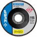 ЗУБР 115х22.2 мм, P40, круг лепестковый торцевой шлифовальный для УШМ 36590-115-40 Эксперт