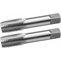 ЗУБР М10 x 1.5 мм, 9ХС, ручные, комплект метчиков 4-28006-10-1.5-H2