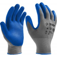 ЗУБР XL, 13 класс, рельефные, противоскользящие перчатки с нейлоновым покрытием ПР-13 11274-XL_z01 Профессионал