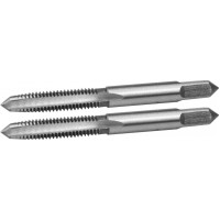 ЗУБР М6 x 0.75 мм, 9ХС, ручные, комплект метчиков 4-28006-06-0.75-H2