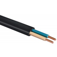 ЗУБР 50 м, ВВГ-Пнг(А)-LS 2x1.5 mm2, кабель силовой 60006-50