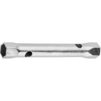 ЗУБР 17 х 19 мм, хромированный, ключ торцовый трубчатый 27162-17-19 Мастер