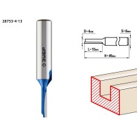 ЗУБР 4 x 13 мм, хвостовик 8 мм, фреза пазовая прямая 28753-4-13, Профессионал