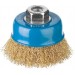 ЗУБР Ø 75 мм, проволока 0,3 мм, щетка чашечная для УШМ 3526-075_z02 Профессионал