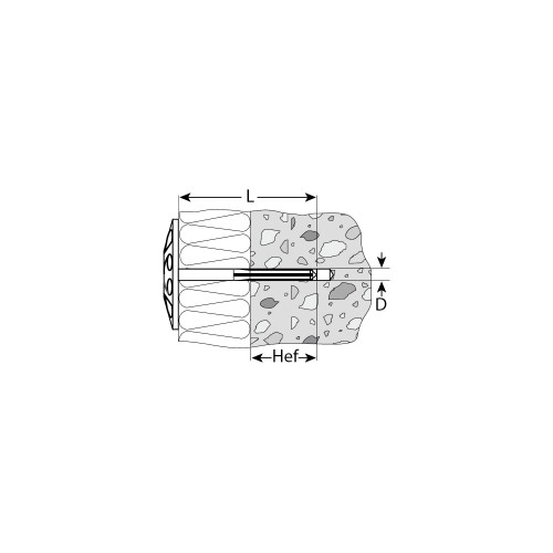ЗУБР 180 x 10 мм, 200 шт., дюбель для изоляционных материалов 4-301525-10-180