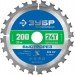 ЗУБР  200 x 30 мм, 24Т, диск пильный по дереву Быстрорез 36901-200-30-24_z01