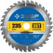 ЗУБР  235 x 30 мм, 36Т, диск пильный по дереву Оптима 36903-235-30-36_z01