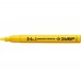 ЗУБР желтый, 2-4 мм, круглый наконечник, маркер-краска МК-400 06325-5 Профессионал
