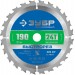 ЗУБР  190 x 20 мм, 24Т, диск пильный по дереву Быстрорез 36901-190-20-24_z01
