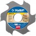 ЗУБР 100 х 22.2 мм, 6 резцов, фреза пазовая дисковая для ламельного фрезера ДФЛ 6 36970-100 Профессионал